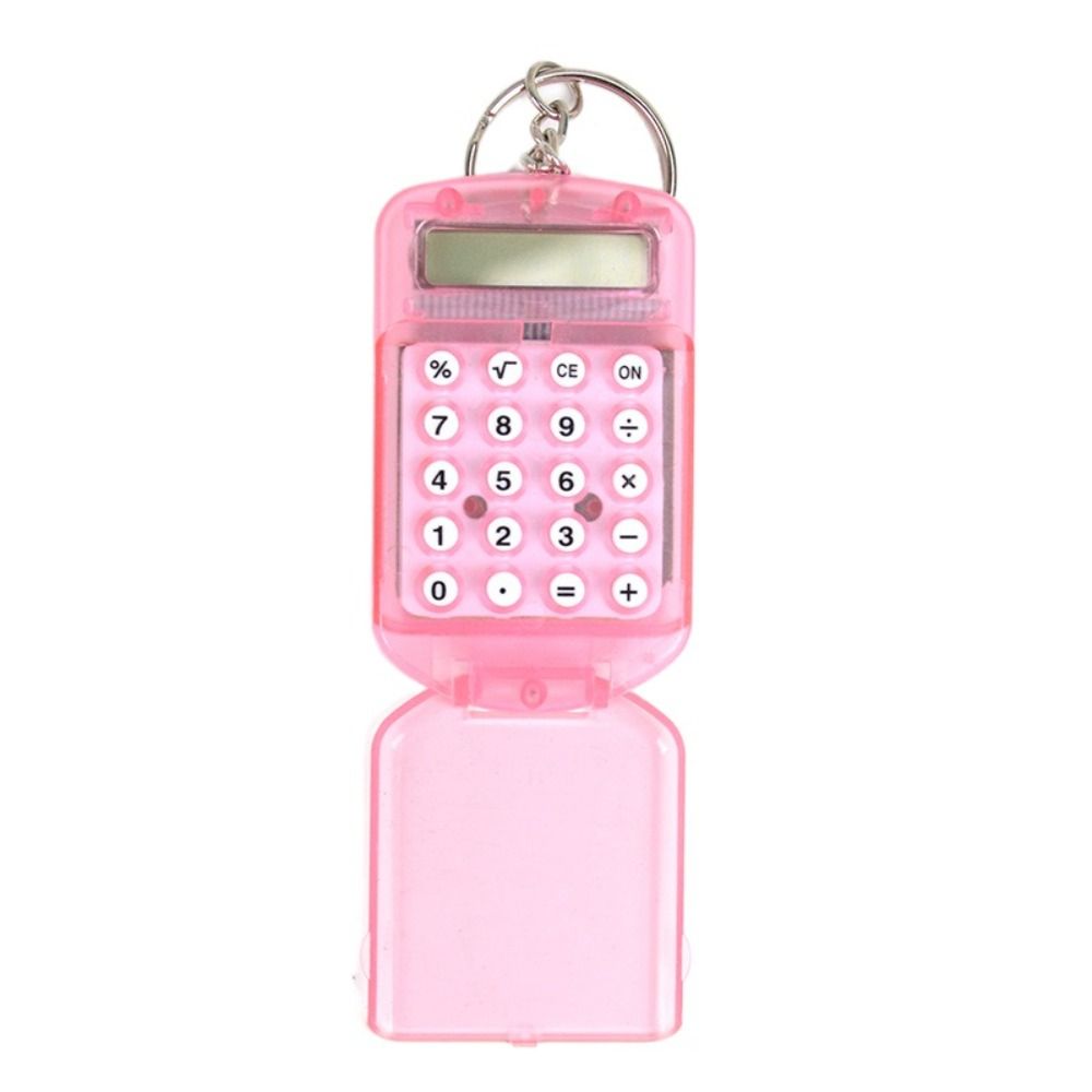 CHENJIE Đa chức năng Máy tính Sáng Tạo Hiển thị 8 chữ số Đồ dùng học tập  Mini Móc chìa khóa Văn phòng - 3