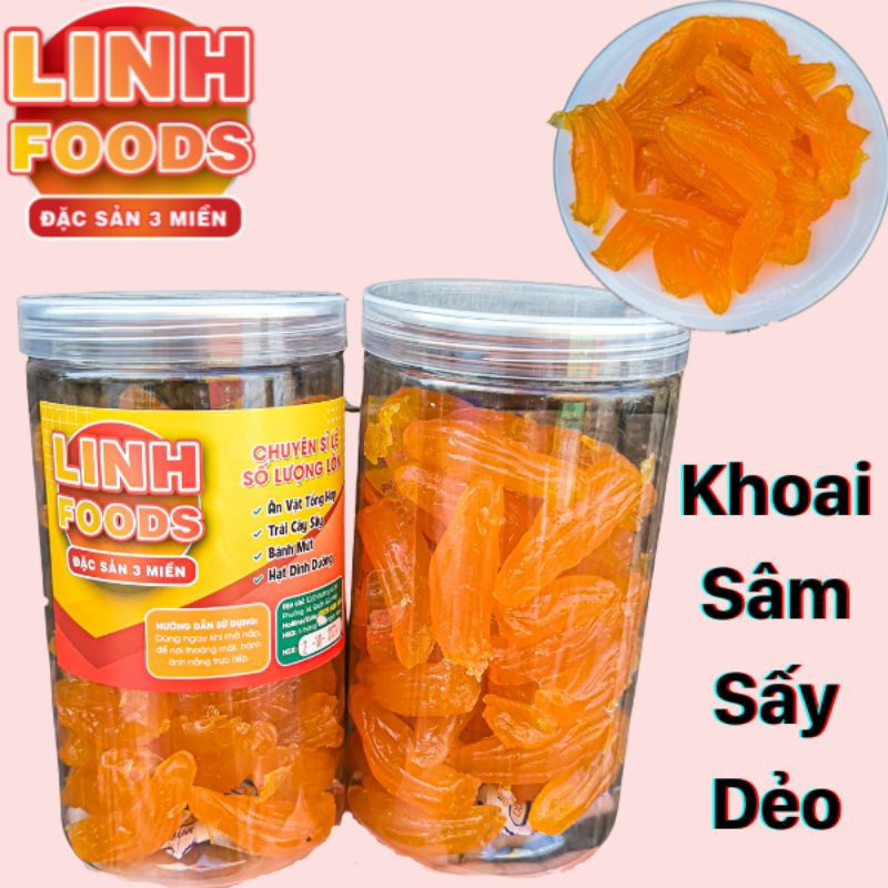  Khoai Sâm Sấy Dẻo 500gr 
