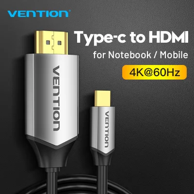Vention USB C HDMI Cable Type c to HDMI for MacBook Samsung Galaxy S10/S9 Huawei Mate 20 P20 Pro Thunderbolt 3 USB DHMI Adapter