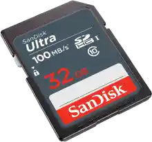 ภาพขนาดย่อของสินค้าSANDISK SD card ULTRA 32 GB  Class10, UHS-I (SDSDUNR-032G) sdcard Memory card เมมโมรี่การ์ด กล้องถ่ายรูป digital camera เมมของแท้ Synnex