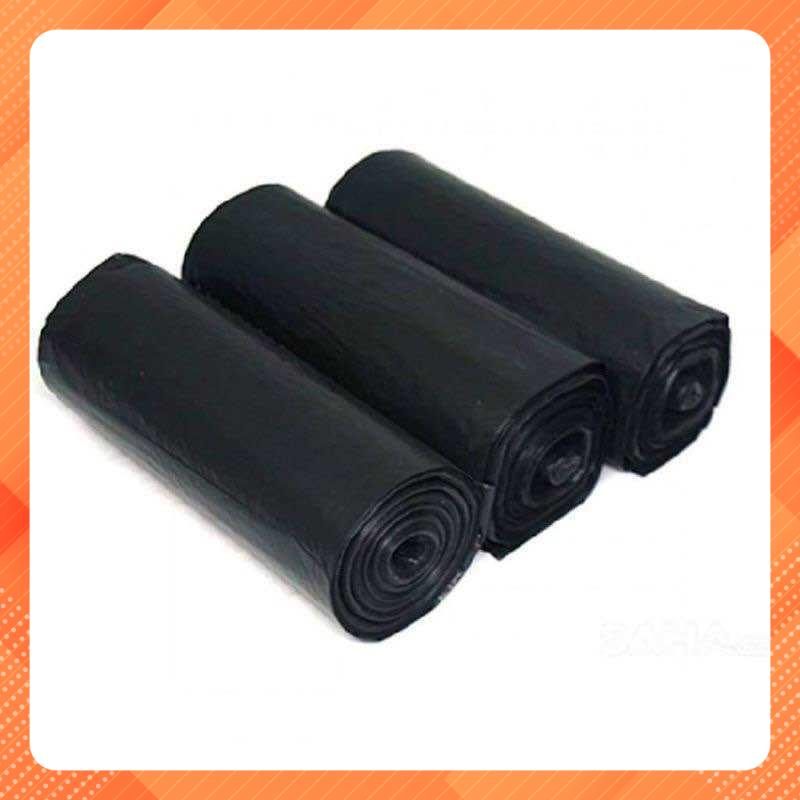 Túi nilon bóng đen dạng cuộn đựng rác tự phân huỷ