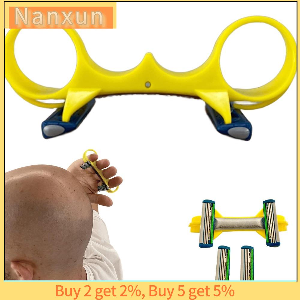 NWSJ Cắt nhanh Máy cắt tóc cho người hói Đầu đôi Di động Dao cạo tay Thực tế Dễ sử dụng Máy cạo đầu Du lịch gia đình