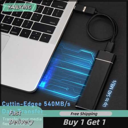 YANXING 4TB External SSD - USB 3.1 Portable Drive