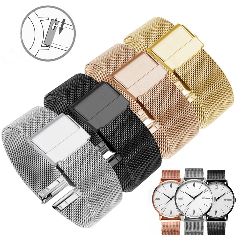 Dây đồng hồ kim loại size 21mm | Binh Thanh