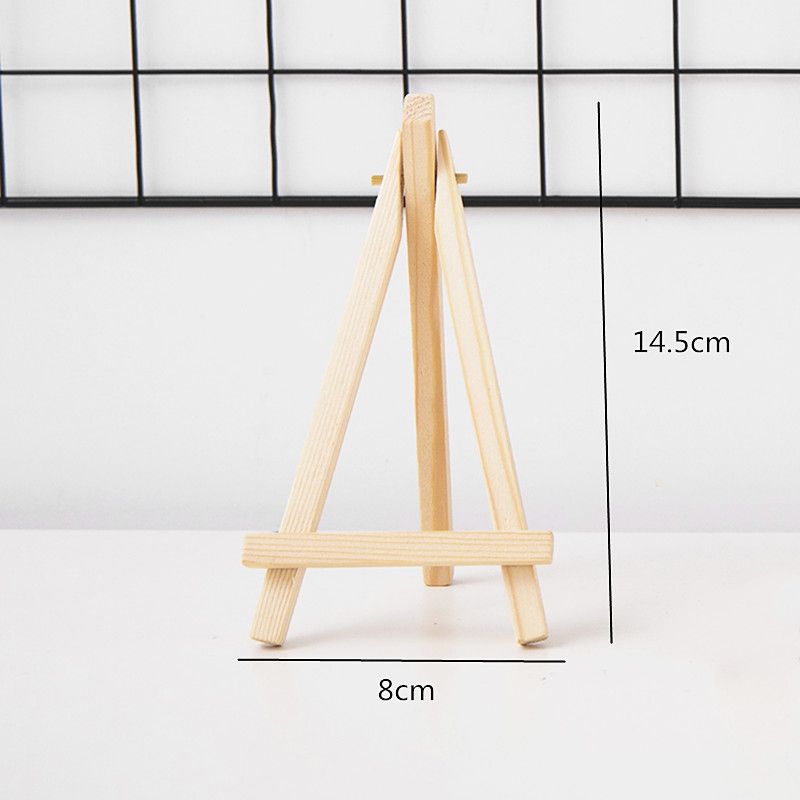 INS style wooden desktop foldable stand, mobile phone iPad stand decoration, student desk storage, tablet art shelf_voghion.com