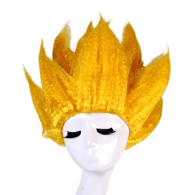 Anime kiểu rùa khí công Super Saiyan tóc giả trang phục biểu diễn Dragon Ball cosplay trẻ em Sun Wukong