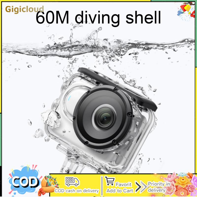 Waterproof Housing Case 60M / 196.8 FT Underwater Photography Housings Camera Case Outside Underwater Sport Accessories ราคา 10,694 บาท*ส่งฟรี