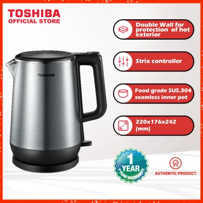 [Toshiba] 1.7L electric kettle [KT-17DRRS]