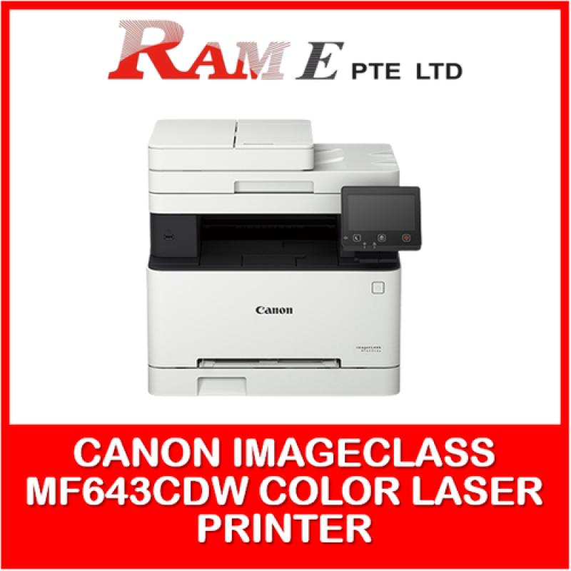 Canon imageCLASS MF643CDW MF643 3-in-1 Color Multifunction Printer Singapore