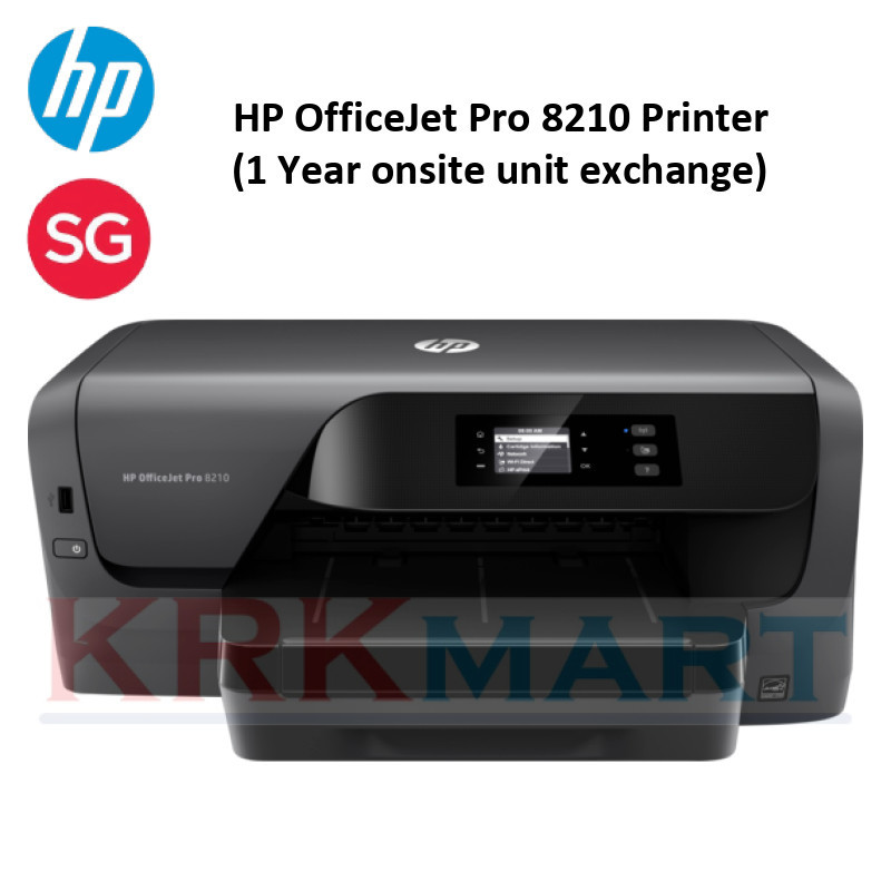 HP OfficeJet Pro 8210 Printer (1 Year onsite unit exchange) Singapore