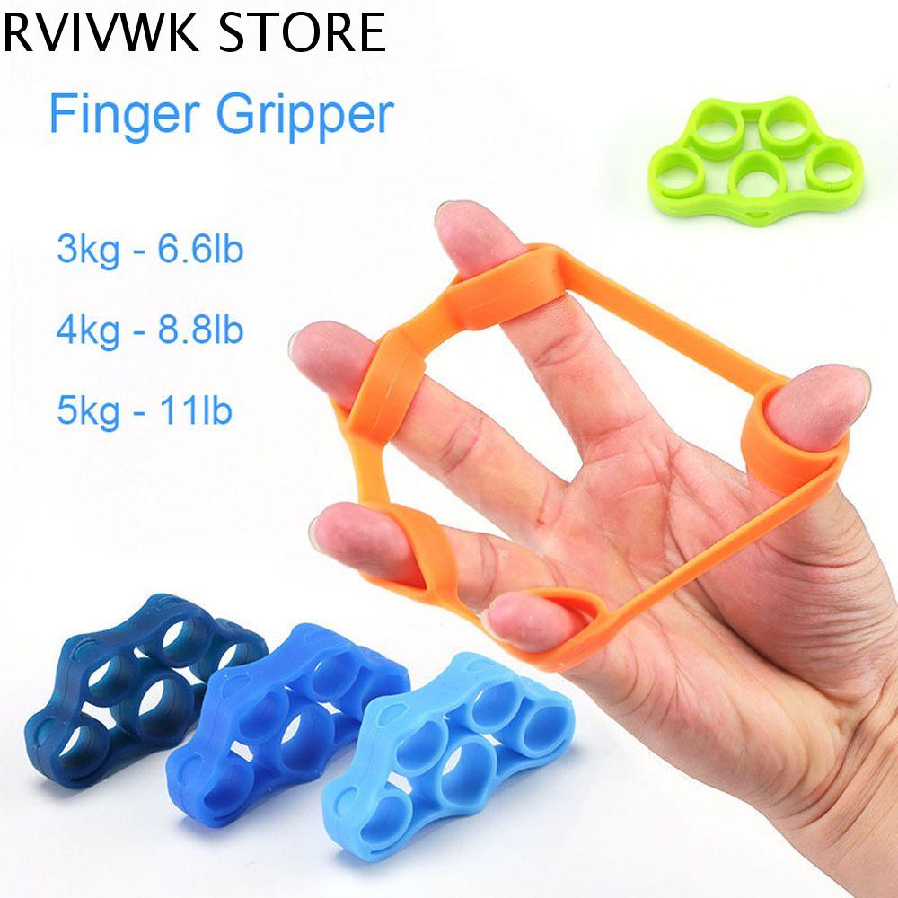 RVIVWK Cơ bắp Đào Tạo Silica Gel Thiết Bị tập thể dục Ngón tay Exerciser Ngón tay Băng Wrist strengthener Tập Thể Dục Tay Exerciser Grip Kháng Ban Nhạc SỨC MẠNH cổ tay Huấn Luyện Viên Ngón tay Giãn Nở