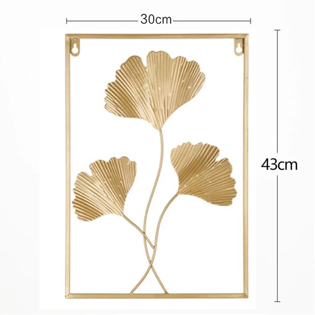 【Innovative】 Color Metal Crafts Wall Hanging Korean Indoor Home Living Room Bedroom Decorations European Modern Ornaments Art Aesthetic Decor