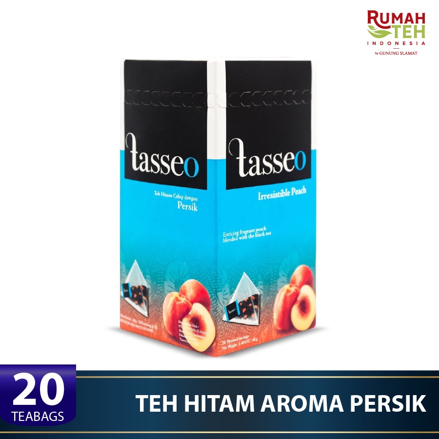 Tasseo Peach 20 Bags - Premium Tea Bag