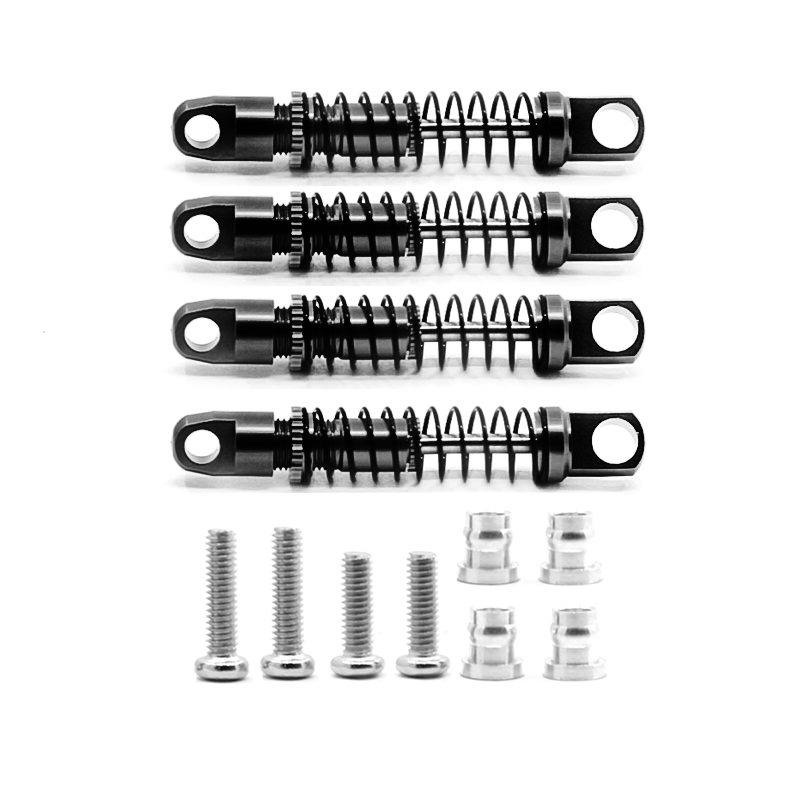 4Pcs โลหะตัวหน่วงการสั่นสะเทือน Damper สำหรับ Xiaomi Xmykc01cm Jimny 1/16ตีนตะขาบ Rc ชิ้นส่วนอัพเกรดรถยนต์อุปกรณ์เสริม