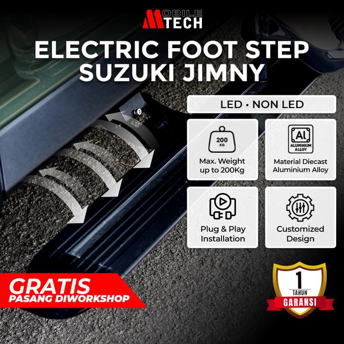 ELECTRIC FOOTSTEP JIMNY MOBILETECH - BY LARISAN Harga 17,520,000 rupiah*Gratis Ongkir