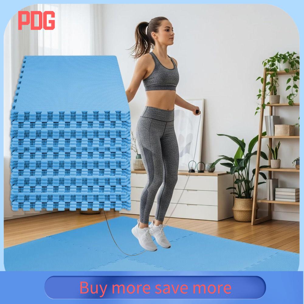 PDG EVA Thảm tập thể dục An toàn Bọt xốp liên kết Sàn tập thể dục Đệm bảo vệ khi tập luyện dành cho thiết bị phòng tập thể dục tại nhà phòng chơi trẻ em