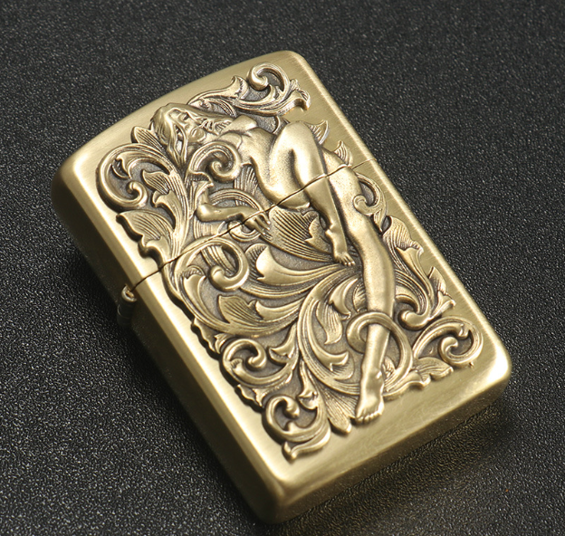 Emblem dán Zippo sexy girl