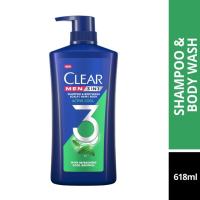 CLEAR MEN 3IN1 Active Cool 618ML
