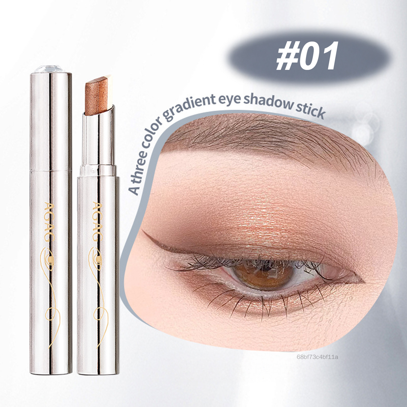 Gradient Shimmer Eye-Shadow Stick Pen cao sắc tố Pen cho phụ nữ trang điểm mắt hàng ngày Tuy-Vn - 2