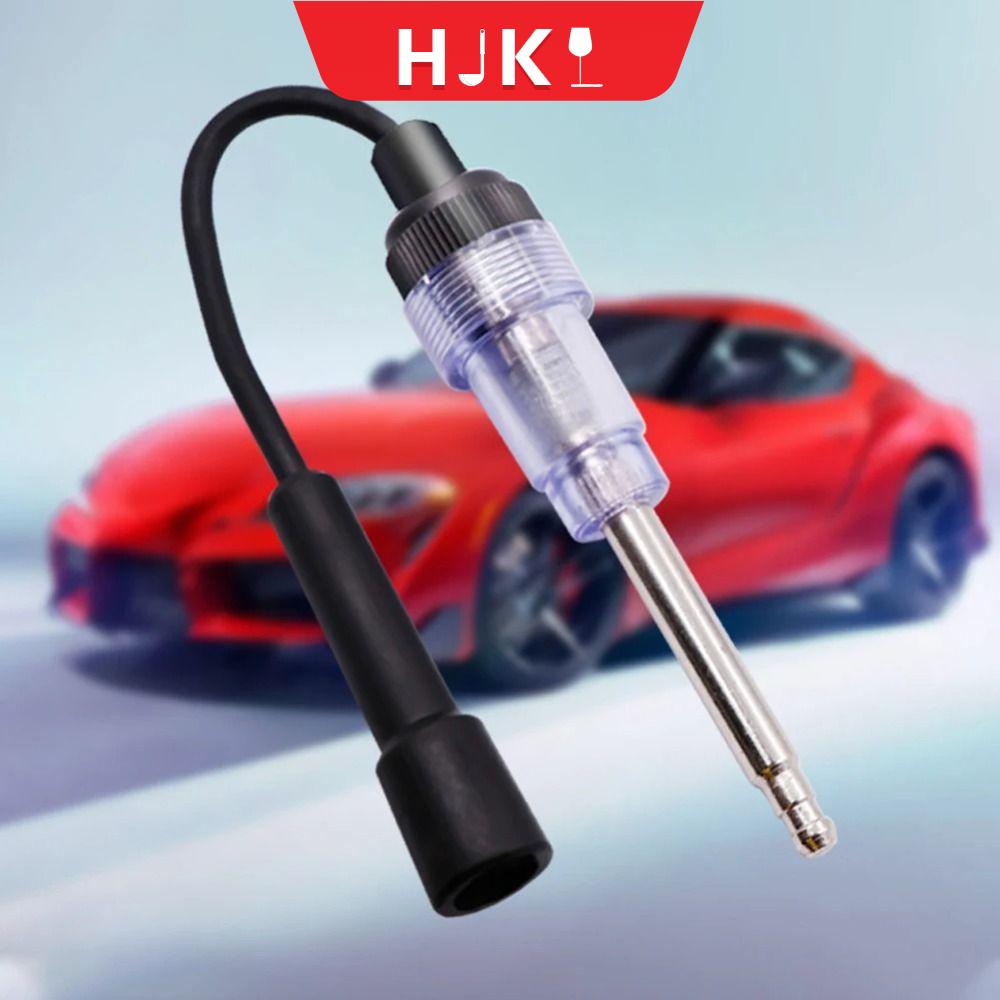 HJKL Đơn giản và dễ sử dụng Máy kiểm tra đánh lửa động cơ bugi Không thể thiếu Chắc chắn và bền bỉ Máy dò bugi nội tuyến Chẩn đoán đánh lửa Kim loại Công cụ chẩn đoán Ô tô
