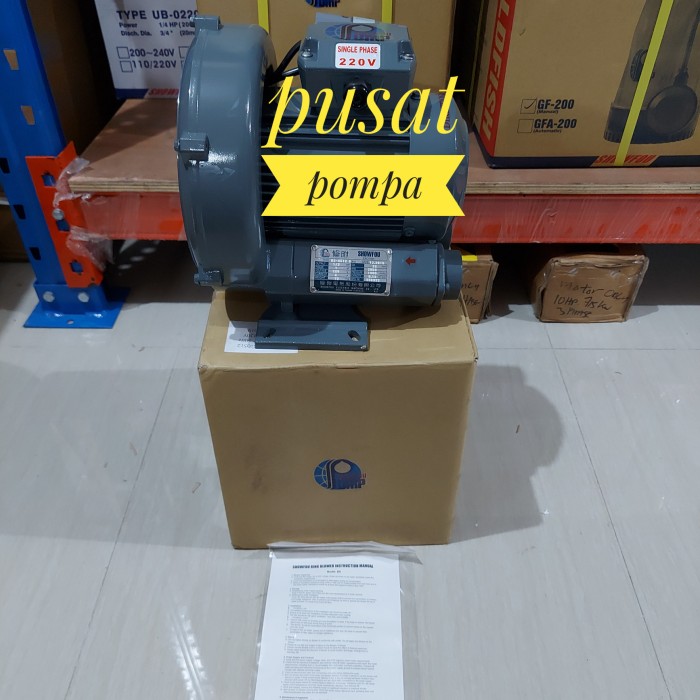 RING BLOWER SHOWFOU BS-0512 (1/2 HP) 220 VOLT BUAT STP DAN TAMBAK Harga 8,628,000 rupiah*Gratis Ongkir