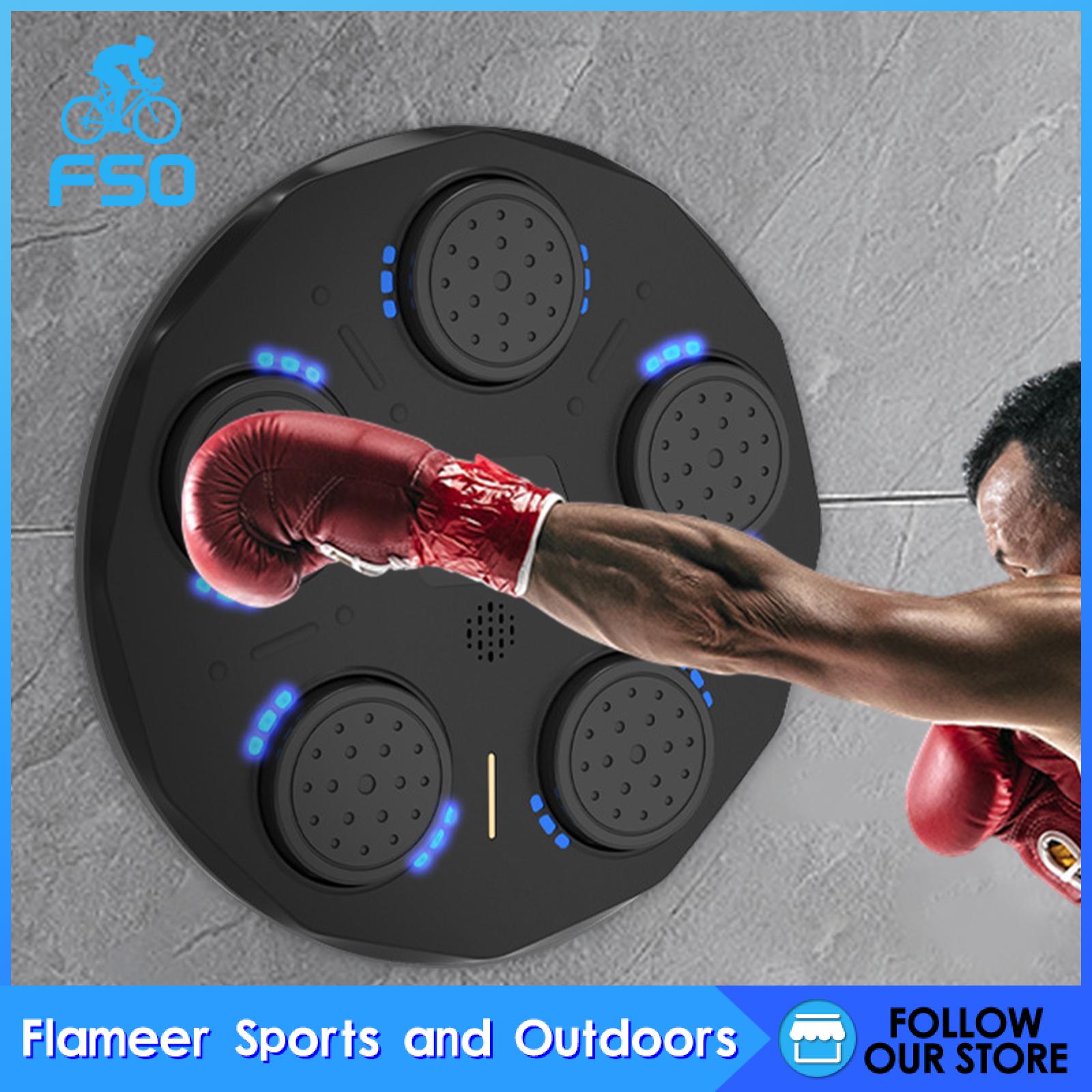Flameer Music Boxing Machine Wall Target Wall Mount with RGB Light Smart