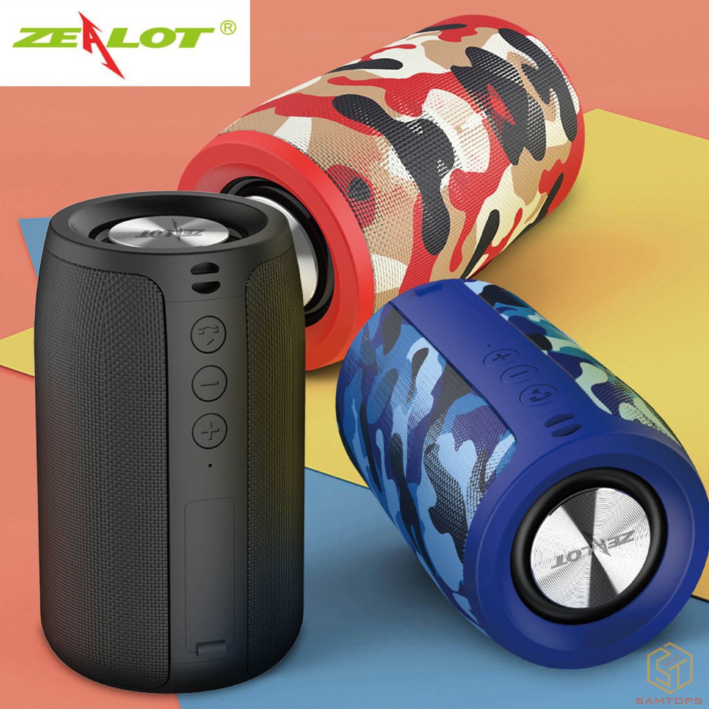 Loa Bluetooth Zealot S32 Siêu Trầm Hỗ Trợ Thẻ Nhớ Tf