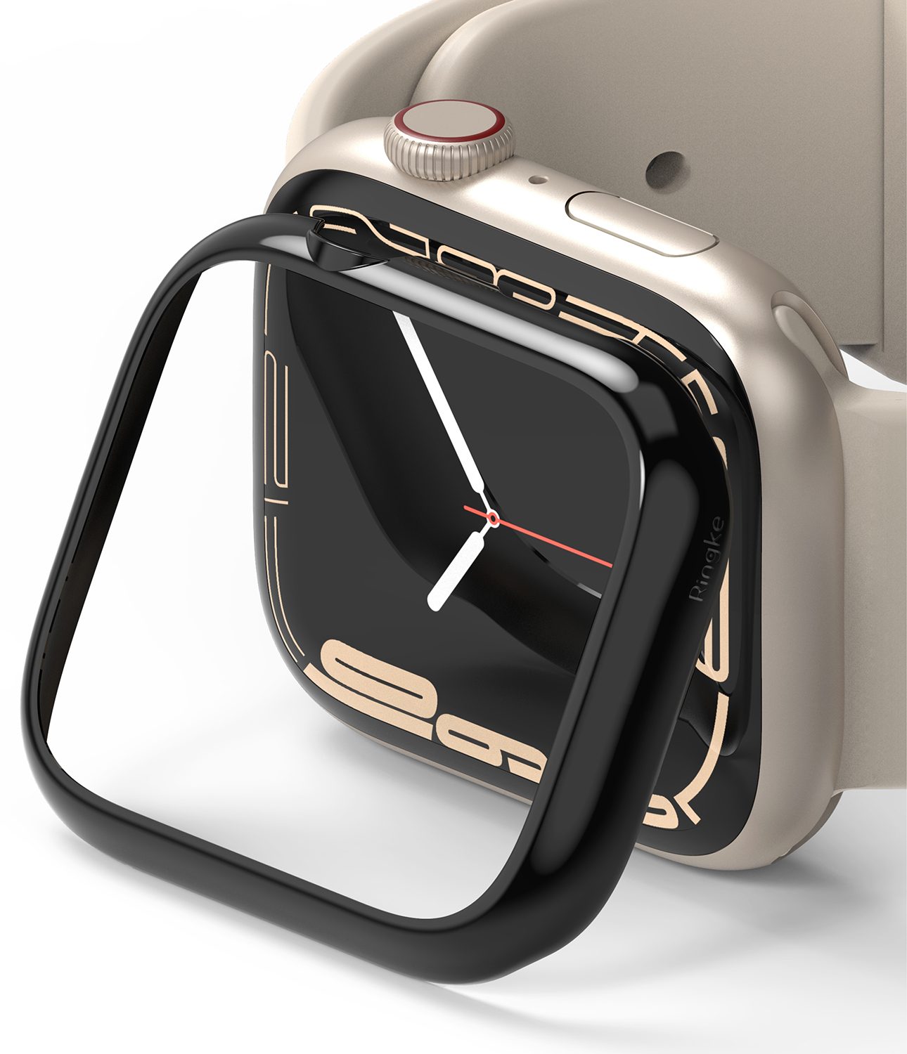 Ringke Bezel Styling for Apple Watch 9/8/7 41mm Bezel Ring Adhesive Cover Anti Scratch Stainless Steel Protection for Apple Watch 9/8/7 41mm Accessory ราคา 610 บาท*ส่งฟรี