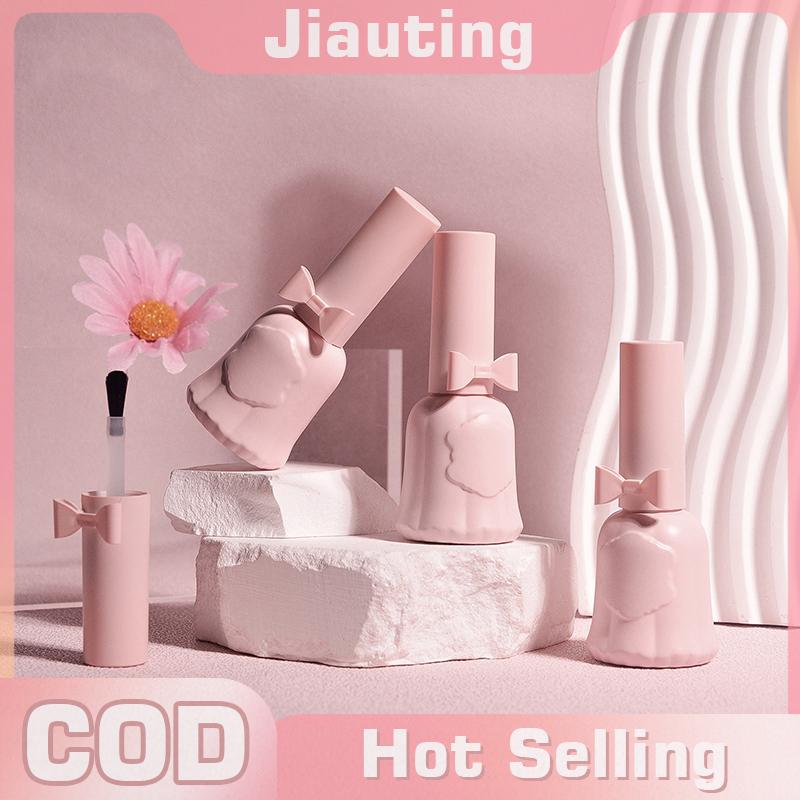 Jiauting 1 cái 12ml sơn móng tay chai mỹ phẩm Chai Thủy Tinh phụ chai mỹ phẩm Jar Nail Beauty dầu bao bì chai mỹ phẩm container