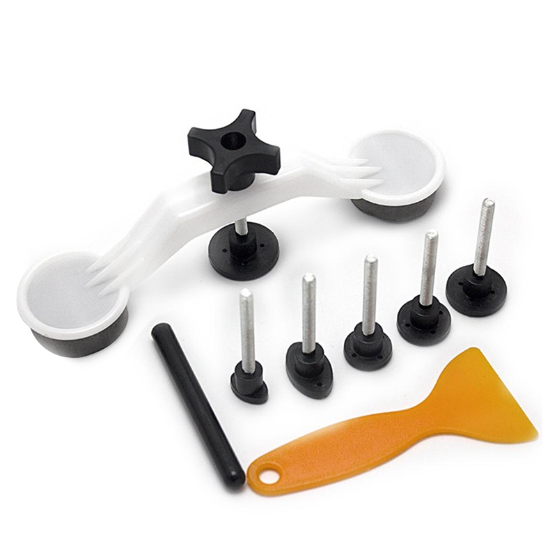 Auto Depression Repair Tool for Car Door Bump Spray Paint Seamless Damage Fix Tool Pulling Bridge Dent Removal Kit