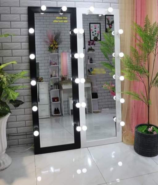 Gương soi toàn thân đèn led Decor Nhà Xinh kích thước 160x55cm giá rẻ