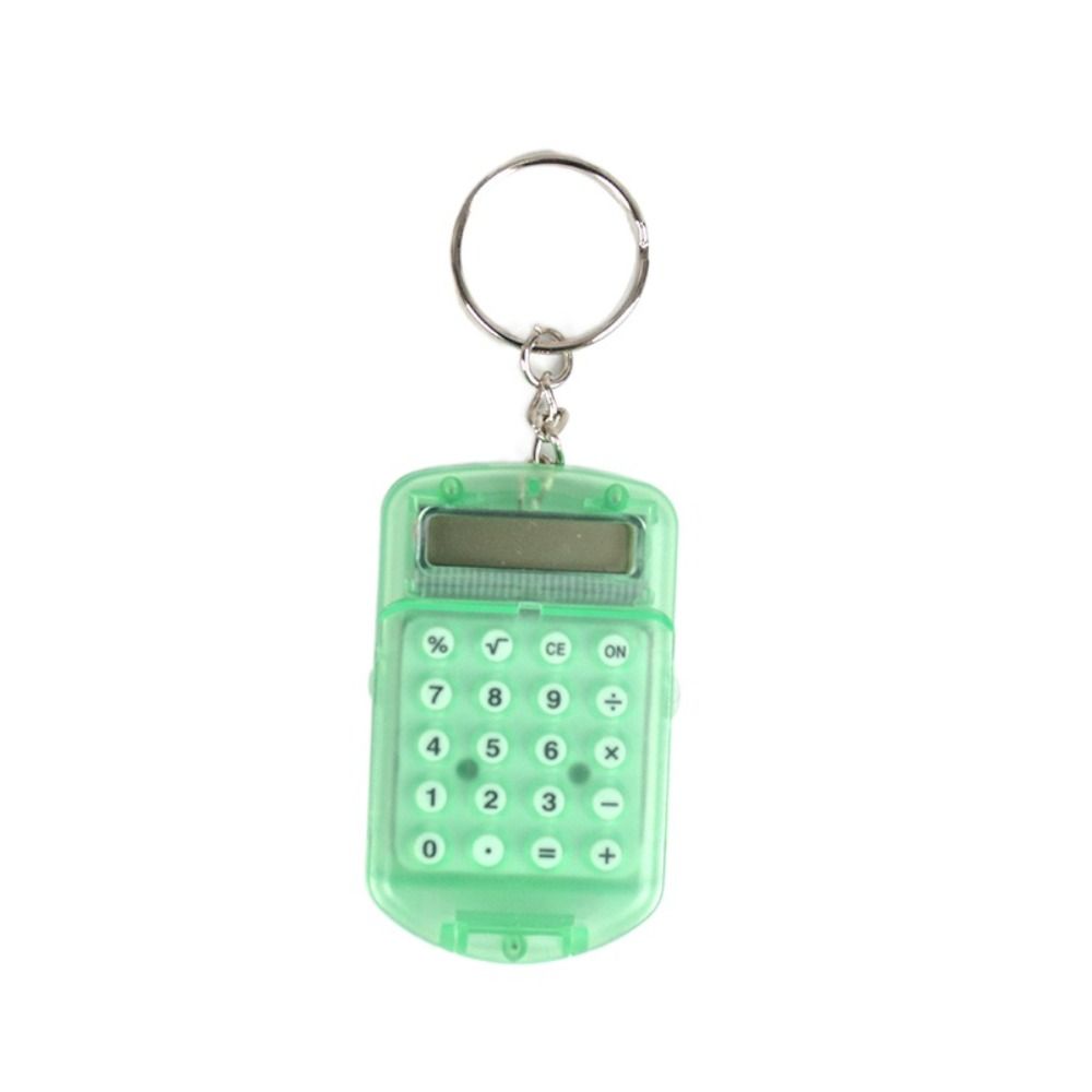 CHENJIE Đa chức năng Máy tính Sáng Tạo Hiển thị 8 chữ số Đồ dùng học tập  Mini Móc chìa khóa Văn phòng - 7