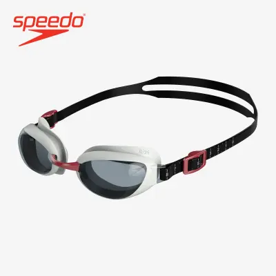 Speedo Aquapure AU (Asia Fit) - Adult Unisex Swimming Goggles - Black