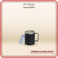 Omega Houseware Laura 12oz Double Wall Stainless Steel Bottle Tumbler Hot & Cold Beverages