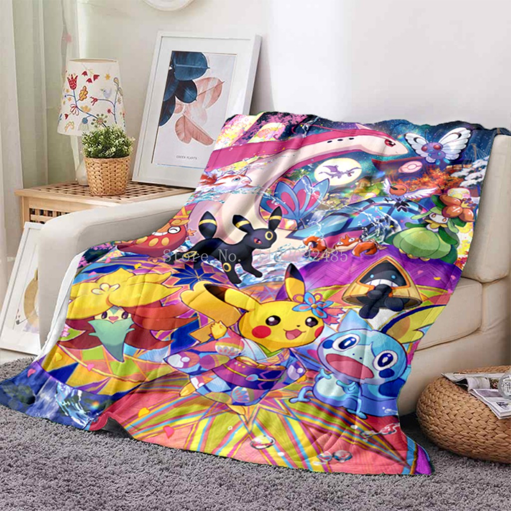 Pokemon throw blanket sale