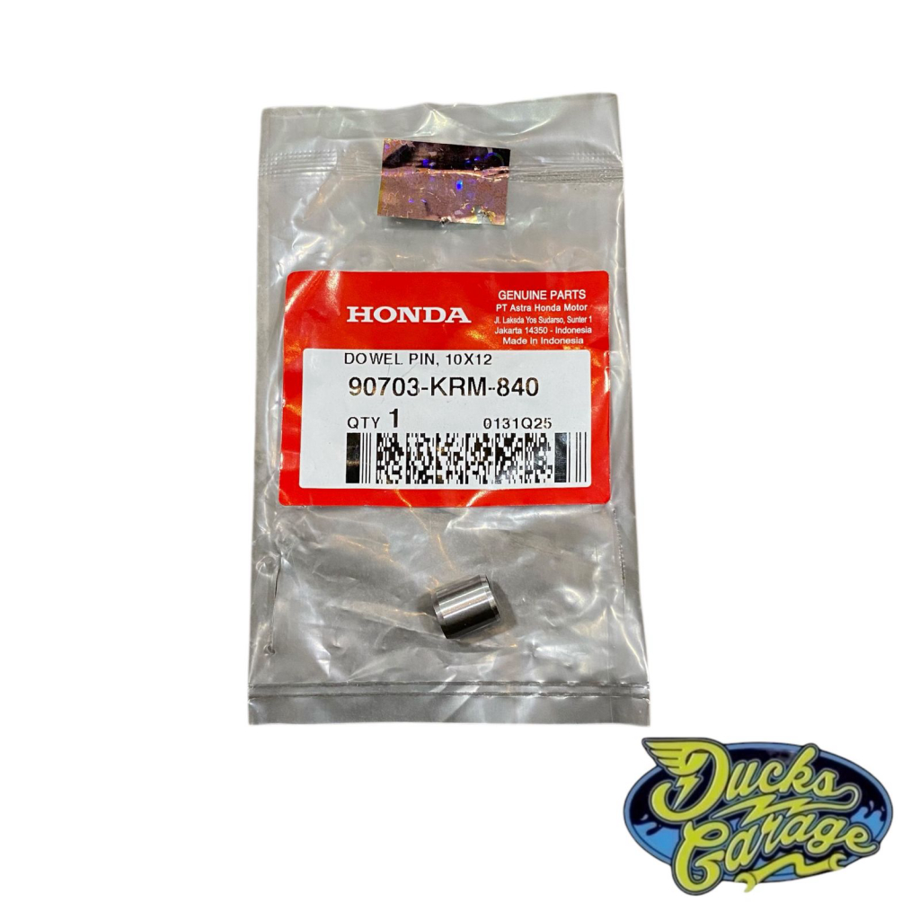 90703-KRM-840 Bosh Silinder Dowel Pin 10X12 CB150 Mega Pro Crf Verza ORIGINAL Harga 10,000 rupiah*Gratis Ongkir