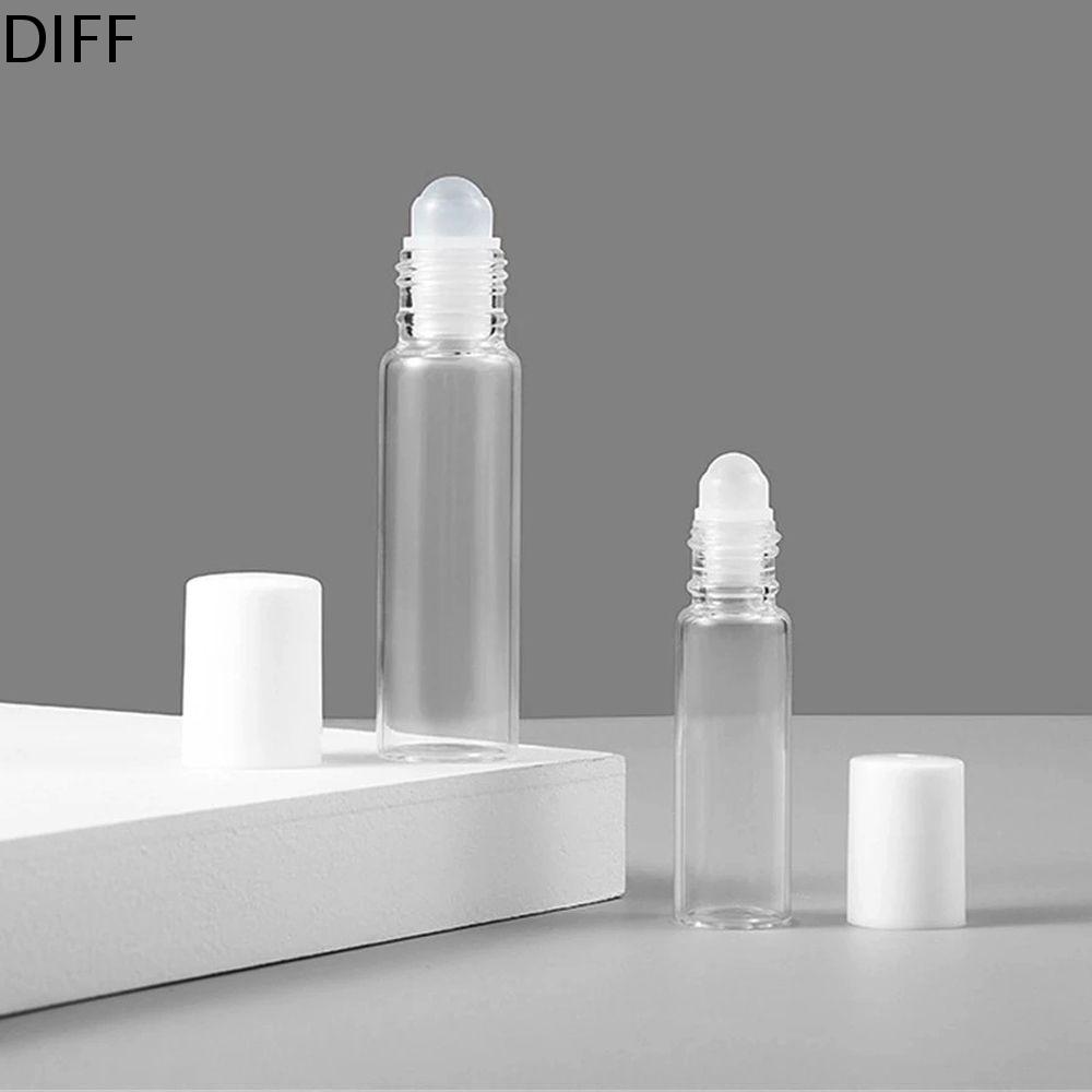 DIFF Bảo quản riêng biệt Du lịch Có bóng thủy tinh Kem mắt Mỹ phẩm Lọ dầu Chai bi lăn Chai lăn thủy tinh Hộp đựng có thể đổ đầy Chai trong suốt