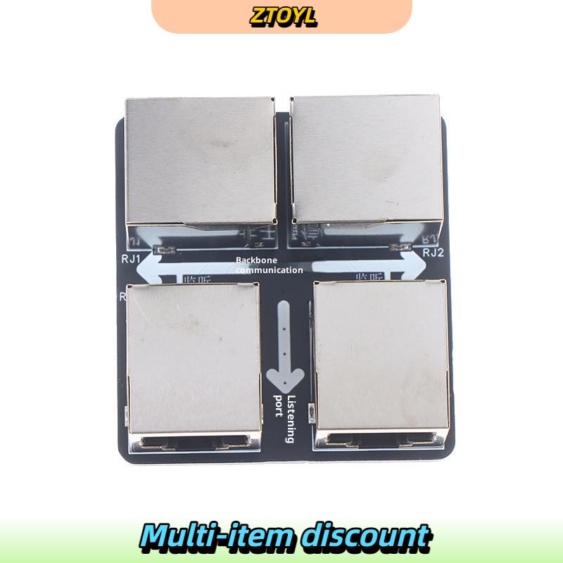 ZTOYL Wireshark Rj45 throwing Star LAN Tap Mirror Traffic Ethernet Packet Sniffer Data Packet lcp ip การตรวจสอบข้อมูล ราคา 172 บาท*ส่งฟรี