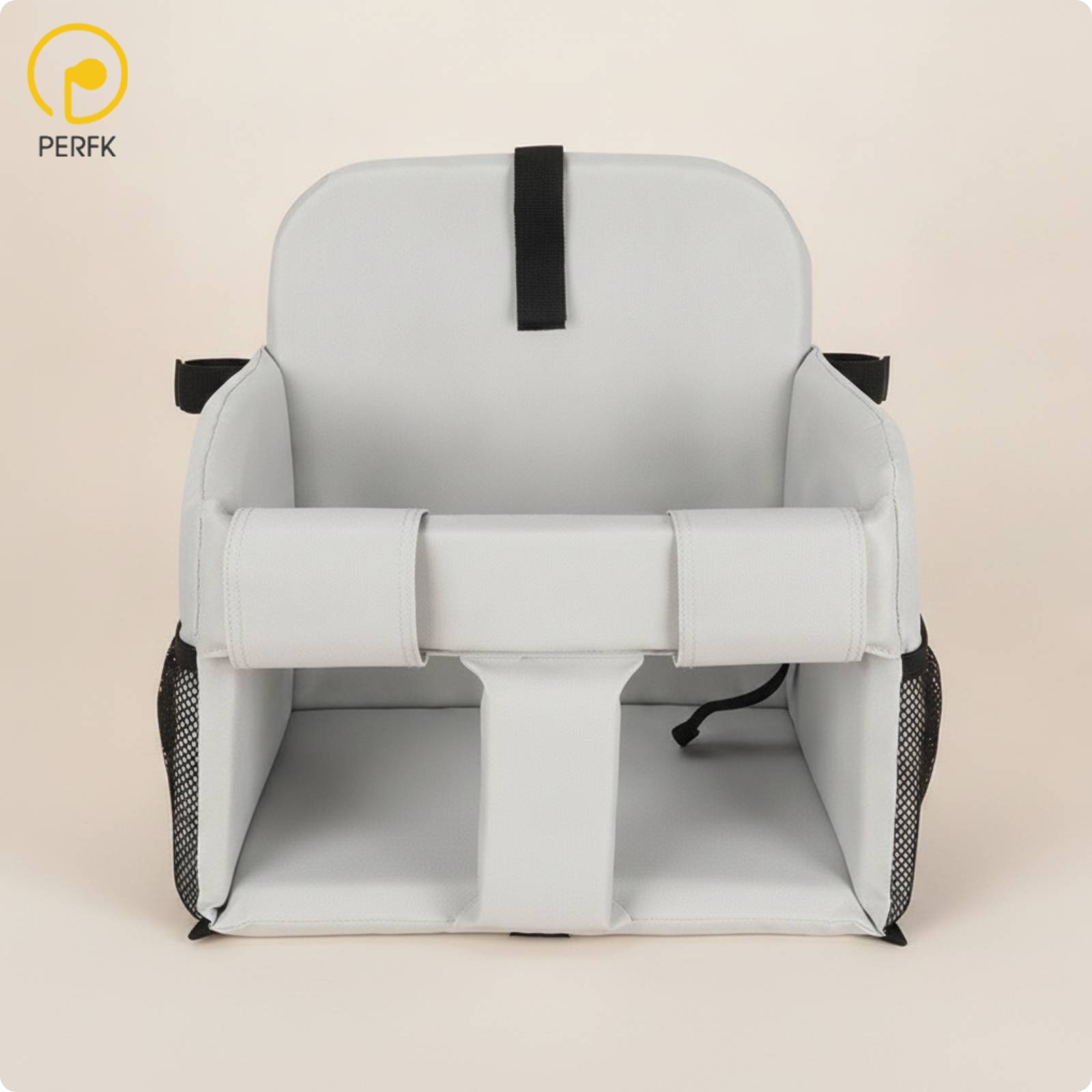 Perfk Padded Toddler Booster Seat Compact Booster Cushion with Side Pockets Easy to Clean Portable High Chair Replacement Sturdy for Restaurant ราคา 19,077 บาท*ส่งฟรี