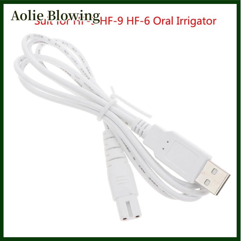Aolie Dây sạc USB phù hợp với HF-5 HF-9 HF-6 Máy tăm nước miệng máy tăm nước