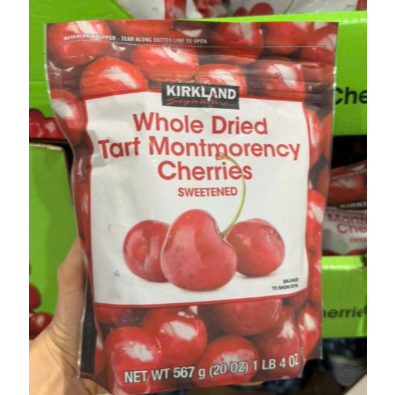 CHERRY SẤY KHÔ KIRKLAND NHẬP KHẨU TỪ MỸ (567gr) - * Hỗ trợ giấc ngủ * Tốt cho sức khỏe tim mạch * Phục hồi cơ bắp * Chế độ ăn uống lành mạnh
