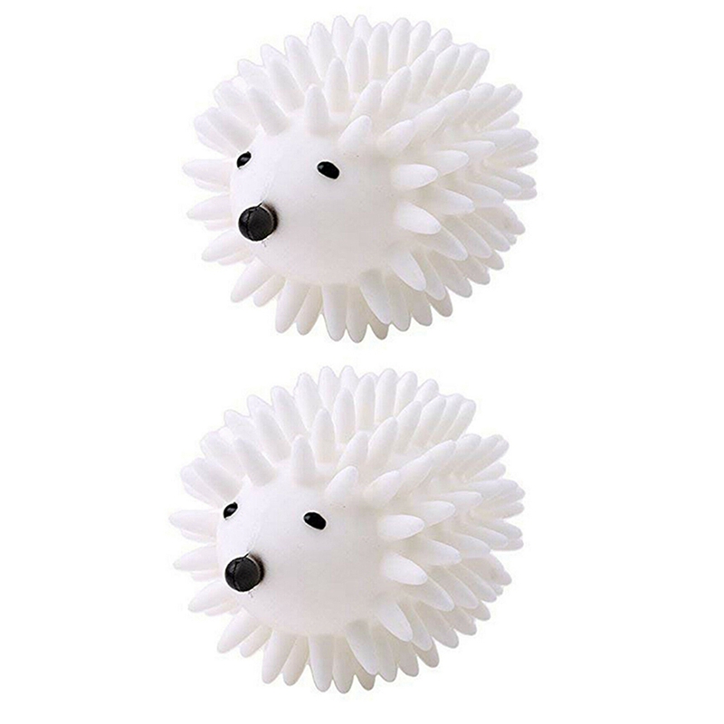 2X Laundry Ball Hedgehog Dryer Ball Reusable Dryer for Dryer Machine Anti- Static Ball Delicate High