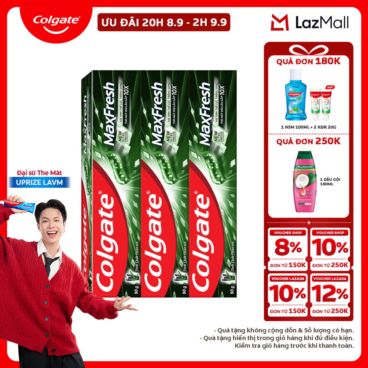 Colgate MaxFresh Bamboo Charcoal
