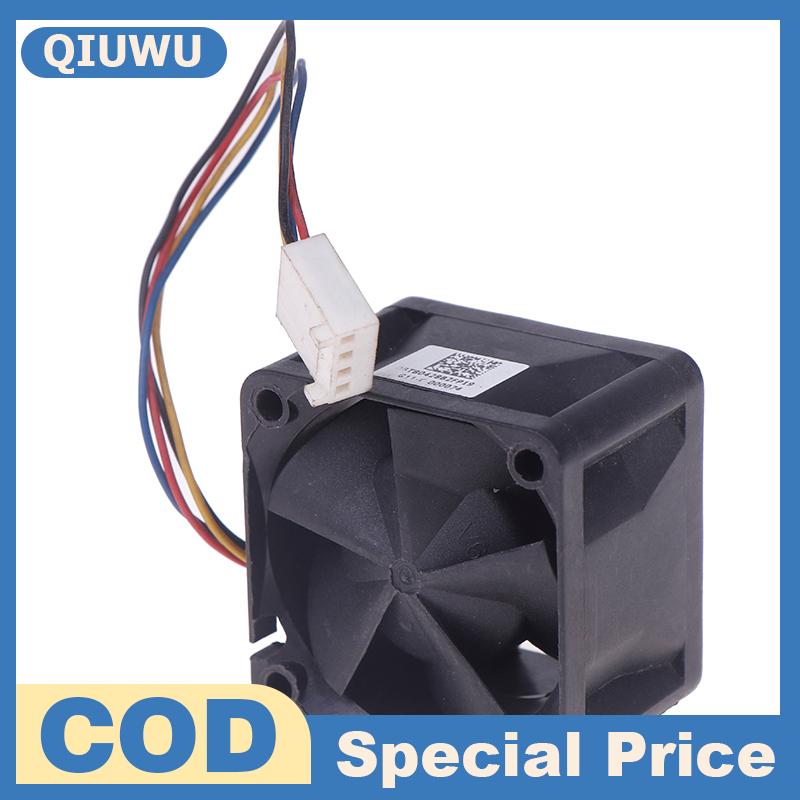 QIUWU 40mm Powerful Cooling Fan For AVC 4028 12V 1A DBTB0428B2G High Speed Server Fans 40x40mm Dual Ball Bearing 4-wire 4Pin PWM ราคา 66 บาท*ส่งฟรี