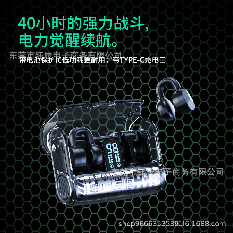 Bluetooth Cool Beauty Clip on Ear Sports High Quality Transparent Esports Earphones Replacement Earbuds ราคา 358,999 บาท*ส่งฟรี