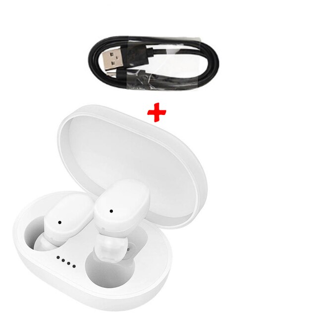 A6S Tai nghe nhét tai không dây Tai nghe nhét tai thể thao bluetooth 5.0 TWS Tai nghe tiếng ồn hủy bỏ mic cho iPhone Huawei Samsung Xiaomi Redmi