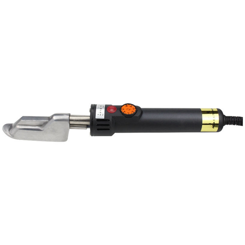 1 Piece 220V 150W 50-350C Degree Adjustable Wrinkle Removing Small Iron Fit for Leather Clothes EU Plug