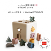 Mushie Shape Sorting Box Made in Denmark PP Plastic BPA Free 10 months+