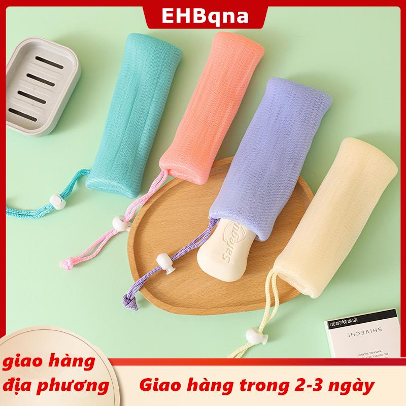 [COD] EHBqna 3PF Ship within 24 hours Túi lưới đựng xà phòng rửa mặt Dụng cụ tắm rửa Lưới làm sạch cơ thể Lưới tạo bọt xà phòng Lưới hỗ trợ tạo bong bóng bằng PE Rửa mặt