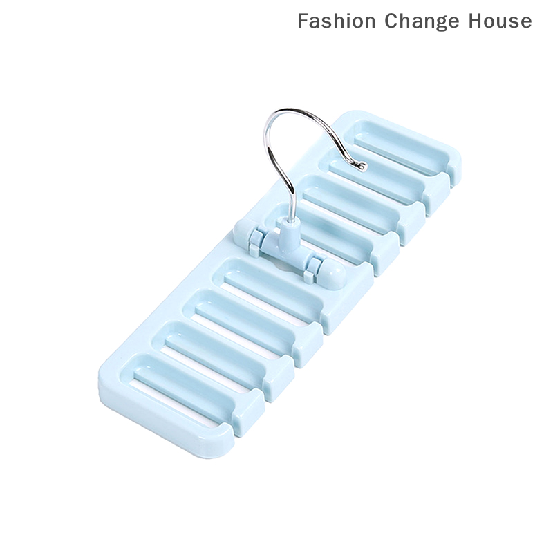 🔥Hot Sale🌟FCH🌟 ที่แขวนเนคไทเข็มขัดตู้เสื้อผ้าเข็มขัดผ้าพันคอแบบแขวนสำหรับตู้เสื้อผ้าราวแขวน10ช่องเสียบการ์ดแบบหมุนได้ของตกแต่งบ้านสำหรับห้องนอน ราคา 73 บาท*ส่งฟรี